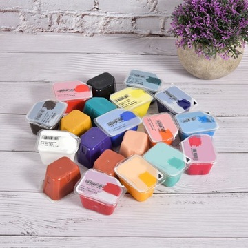 20 цветов акварельных пигментов, гуаши, концентрированных принадлежностей для рисования BH