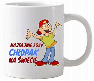 Kubek z nadrukiem prezent Dzień Chłopaka dla Kolegi