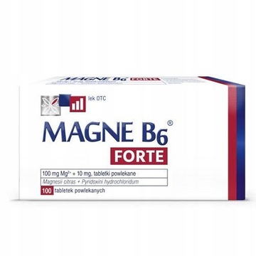 Magne B6 forte 0,1g+0,01g 100 tabletek