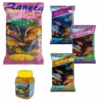 Zestaw zanęt LIN KARAŚ mix na lina karasia zanęty