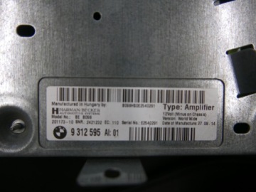BMW F13 HI-FI УСИЛИТЕЛЬ HARMAN 9312595