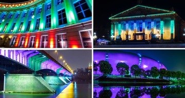 МОЩНЫЙ ГАЛОГЕННЫЙ ПРОЖЕКТОР ЦВЕТНЫЕ СВЕТОДИОДНЫЕ ЛАМПЫ RGB РЕЖИМЫ + ПУЛЬТ ДИСТАНЦИОННОГО УПРАВЛЕНИЯ