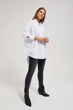 Koszula oversize z ozdobnymi guzikami XL od MOODO