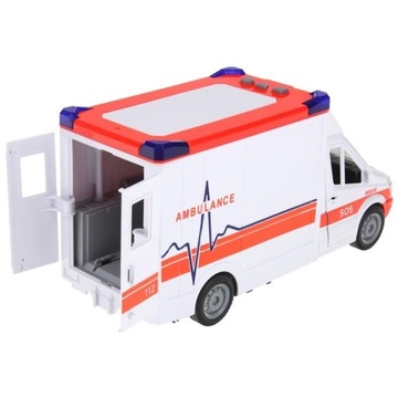 ИНТЕРАКТИВНАЯ МАШИНА СКОРОЙ ПОМОЩИ, ЗВУК НА АККУМУЛЯТОРАХ