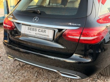 Mercedes Klasa C W205 Kombi 200 184KM 2017 Mercedes-Benz Klasa C Tylko 77000km Jak nowy Panorama 2.0 Benzyna, zdjęcie 10