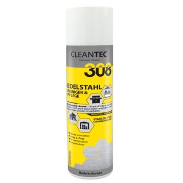 CleanTEC Spray do czyszczenia STALI NIERDZEWNEJ INOX usuwa tłuste plamy 308