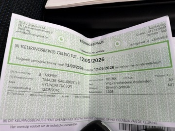 Hyundai Tucson III SUV 1.7 CRDI 115KM 2016 Hyundai Tucson 1.7 CRDI Kamera Panorama dach, zdjęcie 37