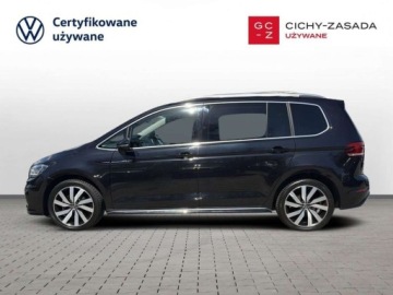Volkswagen Touran III 1.5 TSI EVO 150KM 2023 Volkswagen Touran Highline Pakiet R-line Panorama 7 miejsc LED TOP Faktura, zdjęcie 1