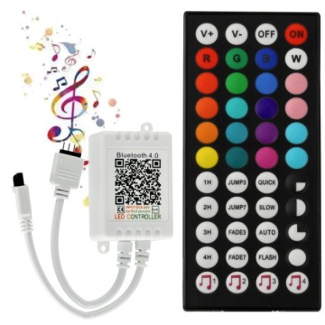 Контроллер RGB для светодиодной ленты + приложение Bluetooth Music Phone 1 вход