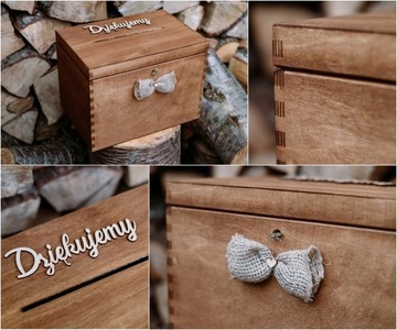 КОРОБКА КОРОБКА для конвертов с ключом, РУСТИК БОХО