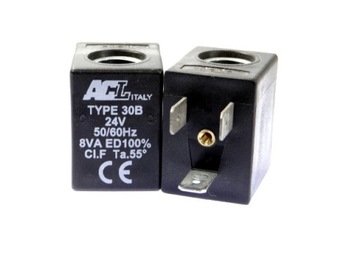 Cewka ACL 30B Elektrozaworu 24 V AC 8 VA Fi 10,2 mm