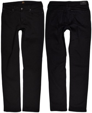 LEE spodnie REGULAR black jeans MARION STRAIGHT _ W31 L33