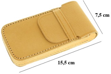 PIÓRNIK ETUI NA PIÓRA DŁUGOPISY SKÓRZANY POKROWIEC