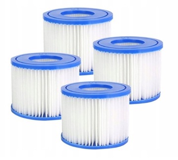 4x FILTR DO POMPY SPA JACUZZI BESTWAY WKŁAD TYP VI