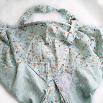 шарф для кормления грудью, органический муслин / узоры