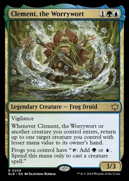 [MTG] Clement, the Worrywort (BLB)