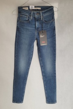 LEVI'S 721 High Rise Skinny W26 L30 26x30 PREMIUM