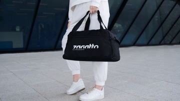 Pánska cestovná taška do posilňovne čierna ľahká športová taška ZAGATTO