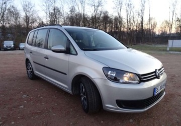 Volkswagen Touran II 2011 Volkswagen Touran 1.6tdi,7 osob,klima,dwa kluczyki,oplacony gotowy do reje, zdjęcie 1