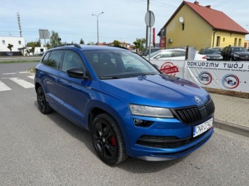 Skoda Karoq Crossover 1.5 TSI ACT 150KM 2019 Skoda Karoq SPORTLINE AUTOMAT DSG KAMERA NAWIGACJA PODGRZEWANE FOTELE GWAR, zdjęcie 3