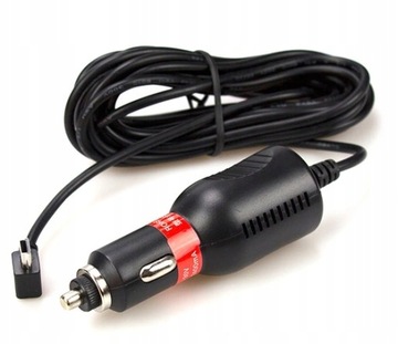 Kabel zasilający pod zapalniczkę wejście mini USB, do rejestratora , kamery