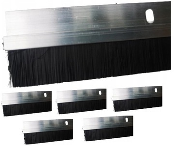 LISTWA SZCZOTKOWA OCHRONA PRZED KURZEM 14MM 100CM