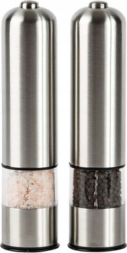 МЕЛЬНИЦЫ ЭЛЕКТРОМЕЛЬНИЦА ДЛЯ СОЛИ И ПЕРЦА 2 ШТ + FUNNAL