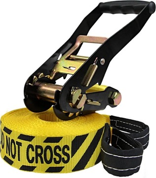 ZESTAW DO CHODZENIA PO LINIE SLACKLINE DO ZAWIESZENIA NA DRZEWIE DO OGRODU