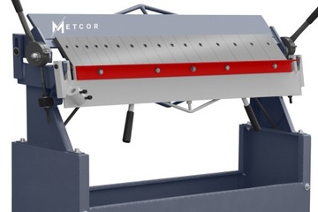 МОЩНЫЙ ГИБОЧНЫЙ СТАНОК СЕГМЕНТОГИБНЫЙ СТАНОК ДЛЯ ЛИСТА METCOR ЛИСТ W 1,5 X 1220 ОСНОВАНИЕ
