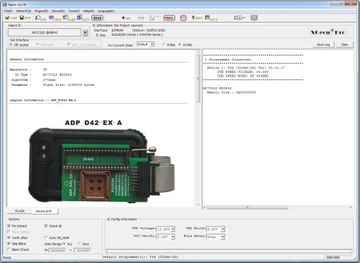 EPROM 27Cx00 Адаптер PDIP42/PLCC44 XGecu T48