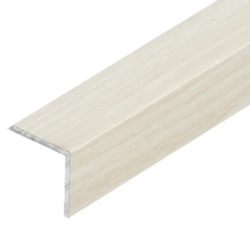 Profil schodowy 20x20mm Dąb Biały 1,35m