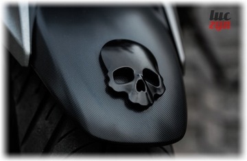 LUCZYN LUCKY ЧЕРЕП ЧЕРЕП ЧЕРНАЯ ЖЕМЧУЖНАЯ ЭМБЛЕМА