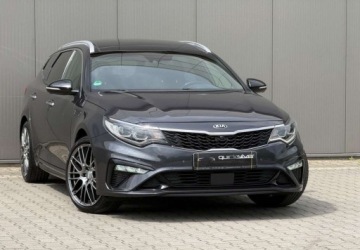 Kia Optima II Kombi Facelifting 1.6 T-GDI 180KM 2018 Kia Optima Kia Optima Sportagon 1.6 T-GDI DCT OPF GT Line 1.6 Benzyna 180KM
