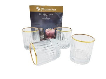 Szklanki Kryształ WHISKY GOLDEN TOUCH X430