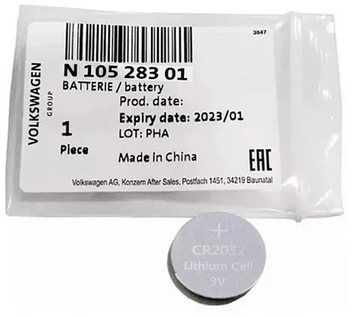 AKUMULATOR CR2032 N10528301 SEAT OE