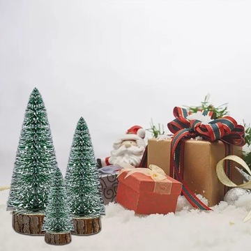 НАБОР МИНИ РОЖДЕСТВЕНСКАЯ ЁЛКА РОЖДЕСТВЕНСКИЕ ПРАЗДНИКИ 3 шт.