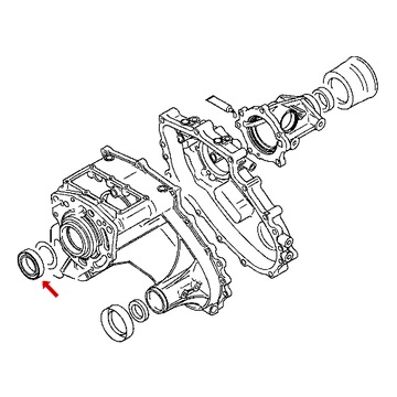 GUFERO REDUKTOR PŘEVODOVKY PAJERO L200 L300 SPORT MR145502 ORIG.