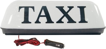 Лампа TAXI Magnet, сигнальный белый петух, большая, с выключателем