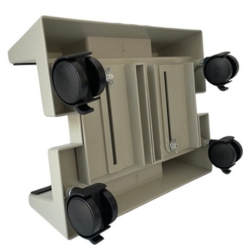 СТАЦИОНАРНАЯ СТОЙКА ДЛЯ ПК НА КОЛЕСАХ, РЕГУЛИРУЕМАЯ ТЕЛЕЖКА, СТОЙКА