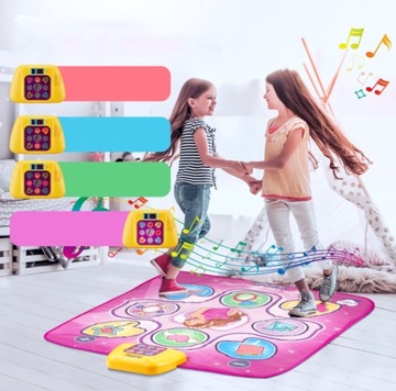 ТАНЦЕВАЛЬНЫЙ КОВР ДЕТСКАЯ МУЗЫКА НАВЫКИ ИГРА КЛАВИАТУРА ТАНЦЕВАЛЬНАЯ МУЗЫКА