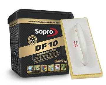 SOPRO DF10 5 KG ZAPRAWA FUGOWA KOLORY + GRATIS