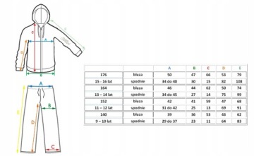 3152 СПОРТИВНЫЙ КОСТЮМ PUMA ДЛЯ МАЛЬЧИКОВ КОМПЛЕКТ ЧЕРНЫЙ БЕЗ КАПЮШОНА СПОРТИВНЫЙ 176