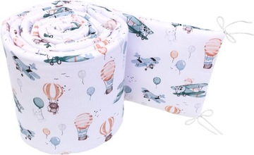 OCHRANIACZ NA CAŁE ŁÓŻECZKO 360x30cm BABYMAM