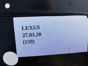 PLECH OPĚRADLO KUFRU KRYT LEXUS RX300