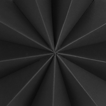 БУМАЖНАЯ ЗВЕЗДА РОЖДЕСТВЕНСКИЙ ОРНАМЕНТ ЧЕРНЫЙ 3D 60см