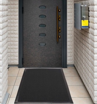 МОДНЫЙ 3D КОВРИК ДЛЯ ВХОДНОЙ ДВЕРИ, ВГЛАВИВАЮЩИЙ НАРУЖНЫЙ: 45x70см