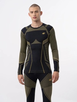 МУЖСКОЕ ТЕРМОАКТИВНОЕ БЕЛЬЕ 4F ЗИМНИЙ КОМПЛЕКТ ВЕРХНИЙ ТЕПЛЫЙ КОМПЛЕКТ