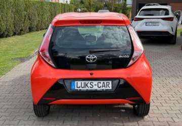 Toyota Aygo II 2015 Toyota Aygo 1,0 72KM Kamera LED Tempomat Klima Bezwypadkowy Dla wymagajacy, zdjęcie 4