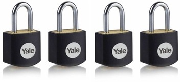 YALE 4x KŁÓDKA Y110JB/15 20MM 4 KŁÓDKI NA 1 KLUCZ