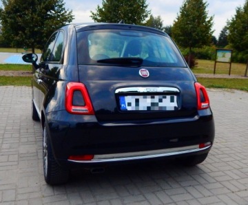 Fiat 500 II Seria 4 1.2 69KM 2016 Fiat 500 1.2 Lounge polift szklany dach partronik bezwypadkowy, zdjęcie 6
